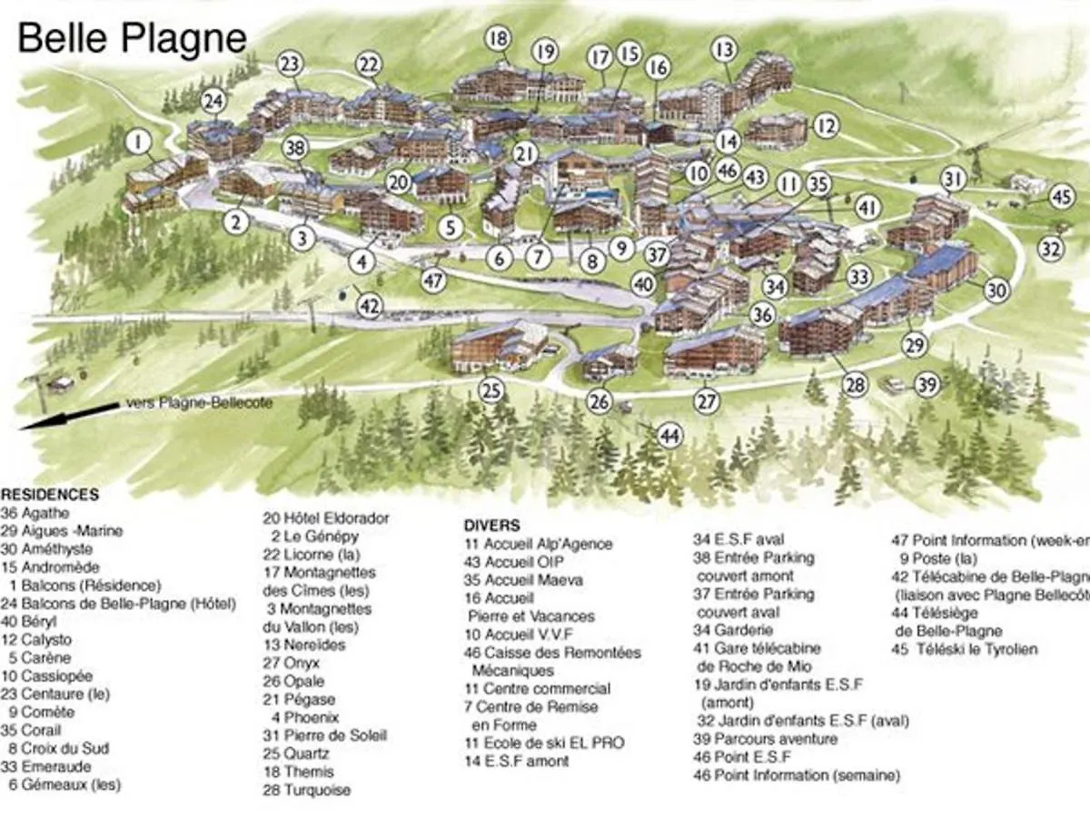 Apartment Charmant Appartement, Au Pied Des Pistes, Balcon - Fr-1-181-2089 La Plagne-Tarentaise
